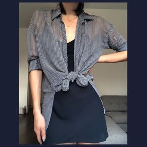 Ro & De // Chiffon Buttondown